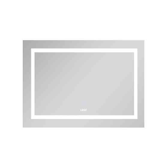 Дзеркало Lidz Kubis 800х600 з LED-підсвіткою Touch, з антизапотіванням, з диммером, рег. яскравості LD78LF9047400 Київ