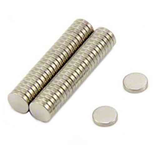 Магниты неодимовые сильные 5x1мм N35 100шт Винница