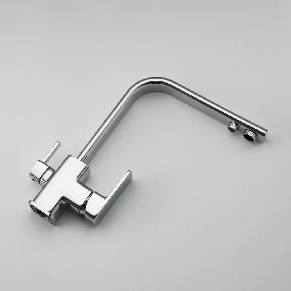 Смеситель для кухни с подключением к фильтру Frap F4360 хром Киев - изображение 3