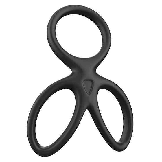 Ерекційне кільце - Triple Silicone Cock Ring Erospace Men’s Play B14 Sex Aura Київ