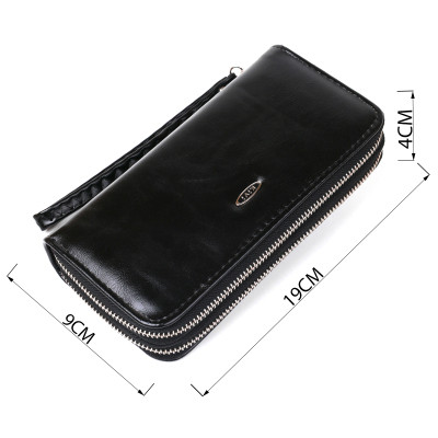 Кошелек Kivi Из экокожи Черный (19052) Винница - изображение 4