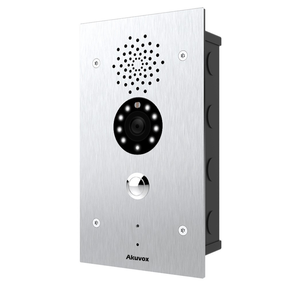 IP виклична панель Akuvox E21V Сріблястий Харків - фото 3