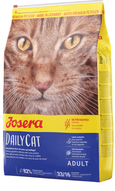 Сухий корм Josera DailyCat (Йозера ДейліКет) беззерновий для кішок з домашньою птицею, 10 кг Вінниця - фото 1
