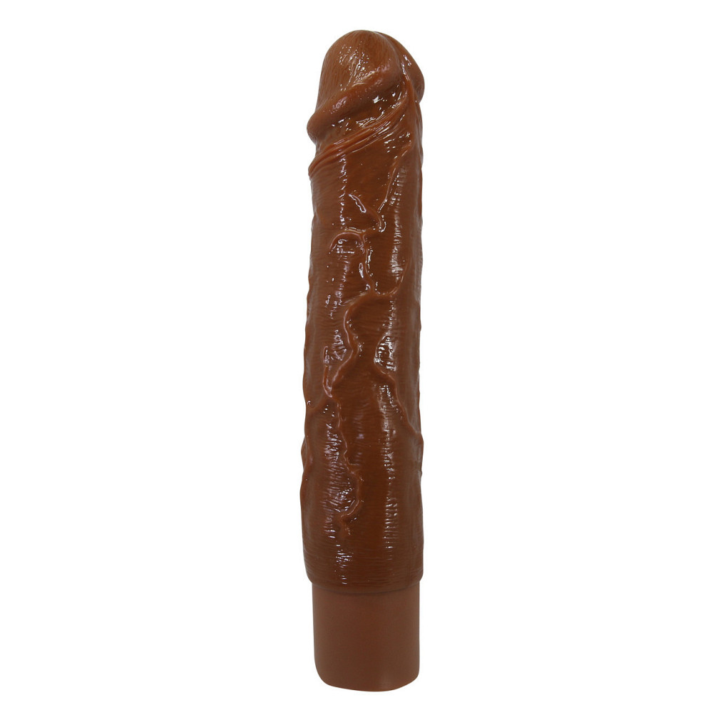 Реалистичный вибратор - Pretty Love Osric Realistic Vibrating Dildo Brown Sex Aura Киев - изображение 5