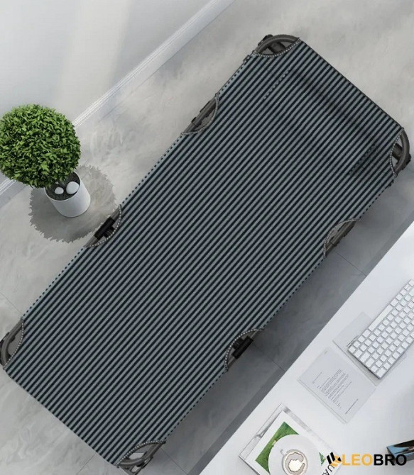 Раскладная кровать раскладушка с подушкой LEOBRO (FB-S02-PP) Киев - изображение 4