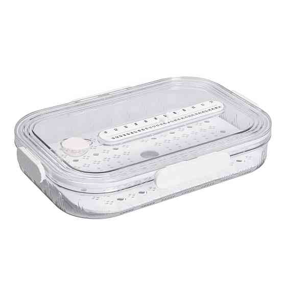 Yiwu Контейнер для їжі пластиковий 32.5х22.5х6 см Білий HP-27-6 Київ