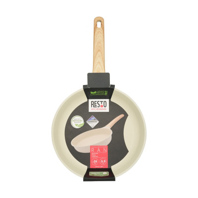 Сковорода Resto Ran біла 26 см (93810) Вінниця - фото 8