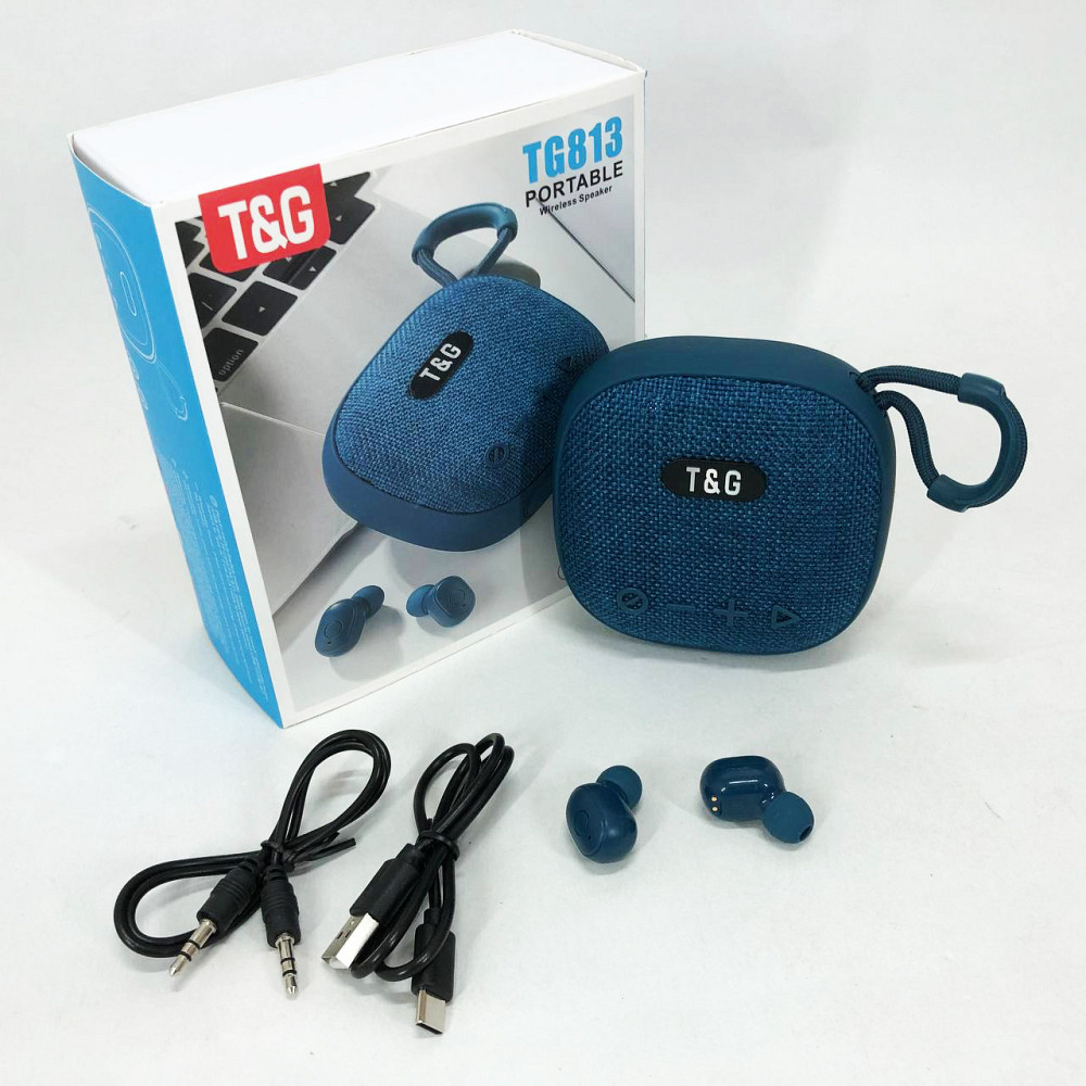 Bluetooth колонка с хорошей батареей TG813, Bluetooth колонка с USB и AUX входом, Блютуз аудио приемник DJ-46 Львов - изображение 1