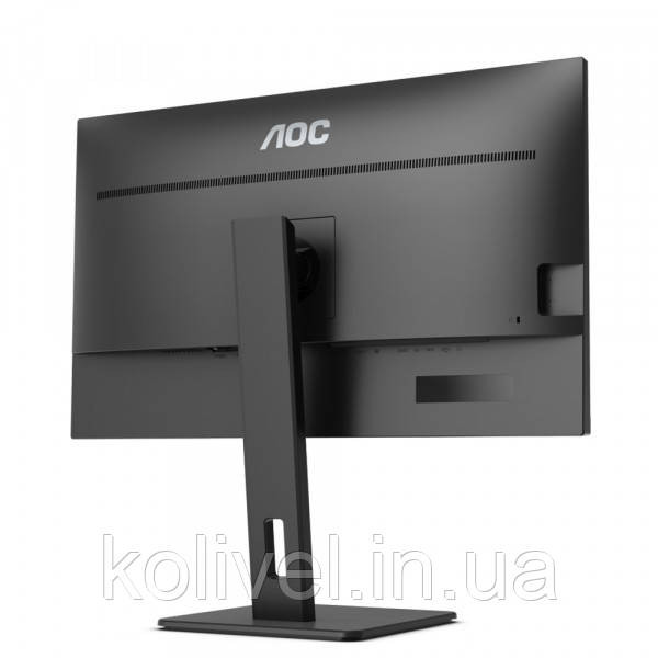 TFT 31.5" AOC Q32P2CA, IPS, QHD, 75Гц, 4мс, DP, HDMIx 2, USB hub, USB-C, HAS, Pivot, колонки, чорний (Q32P2CA) Київ - фото 6