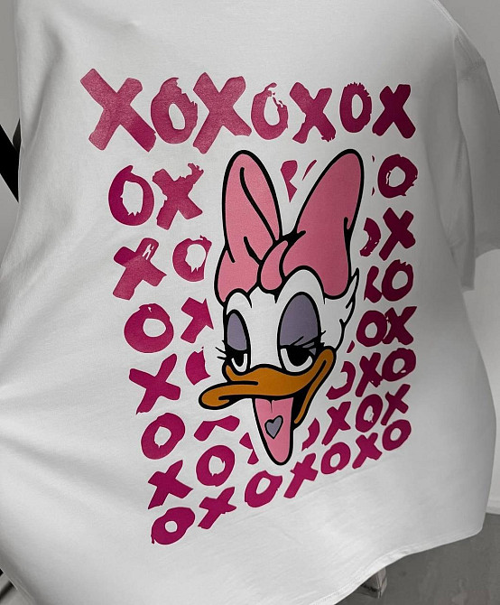 Костюм жіночий футболка з велосипедками 42/44 Білий 3Д Харків - фото 3