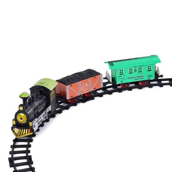 Дитячий ігровий набір "Залізниця" TL47 локомотив, два вагони Вінниця