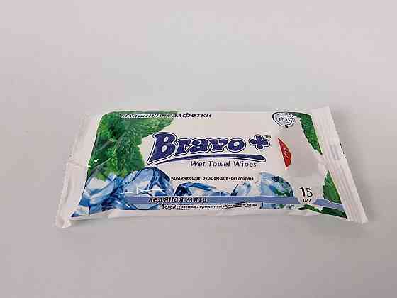 Влажная салфетка  15 шт 