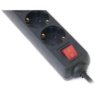 Сетевой фильтр питания REAL-EL REAL-EL RS-6 PROTECT USB, 5m, black (EL122300018) Винница