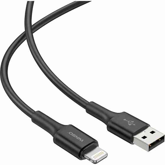 Кабель Winso Pro USB to Lightning TPE 1,2м чорний Львів