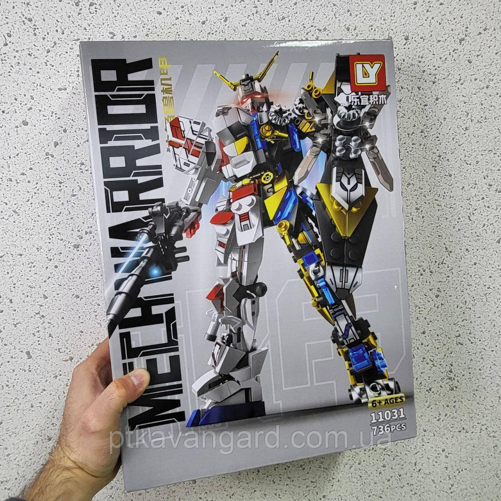 Конструктор робот-трансформер 736 деталей MechWarrior 11031 Хмельницький - фото 2