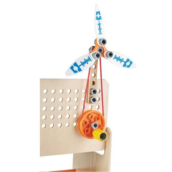 Конструктор Hape Junior Inventor Науковий верстак настільний 58 деталей (E3028) Харків - фото 11