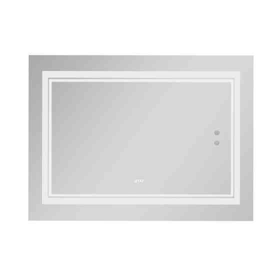 Дзеркало настінне прямокутне сенсорне Qtap Cardinal 1000х700 з LED-підсвіткою Touch, з антизапотіванням Харків