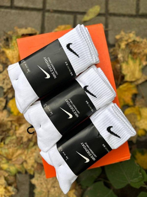 Высокие носки Nike 34-38 38-42 42-46 Львов - изображение 2