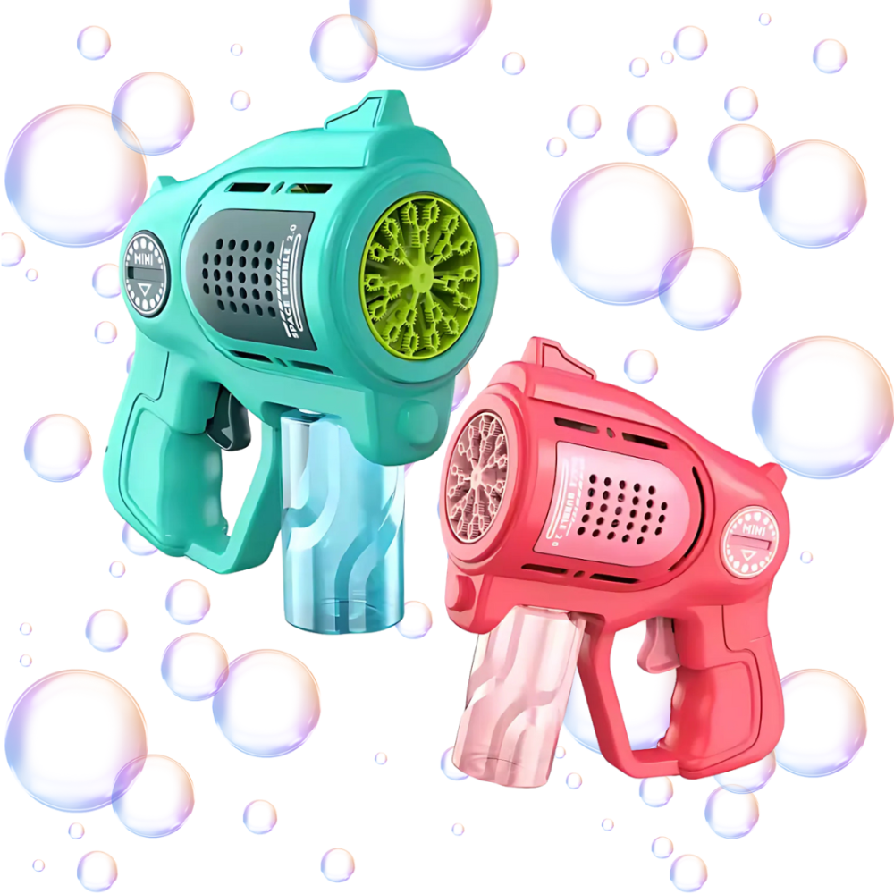 Набор пистолетов для мыльных пузырей, мыльные пузыри для детей, генератор мыльных пузырей с подсветкой Каменец-Подольский - изображение 4