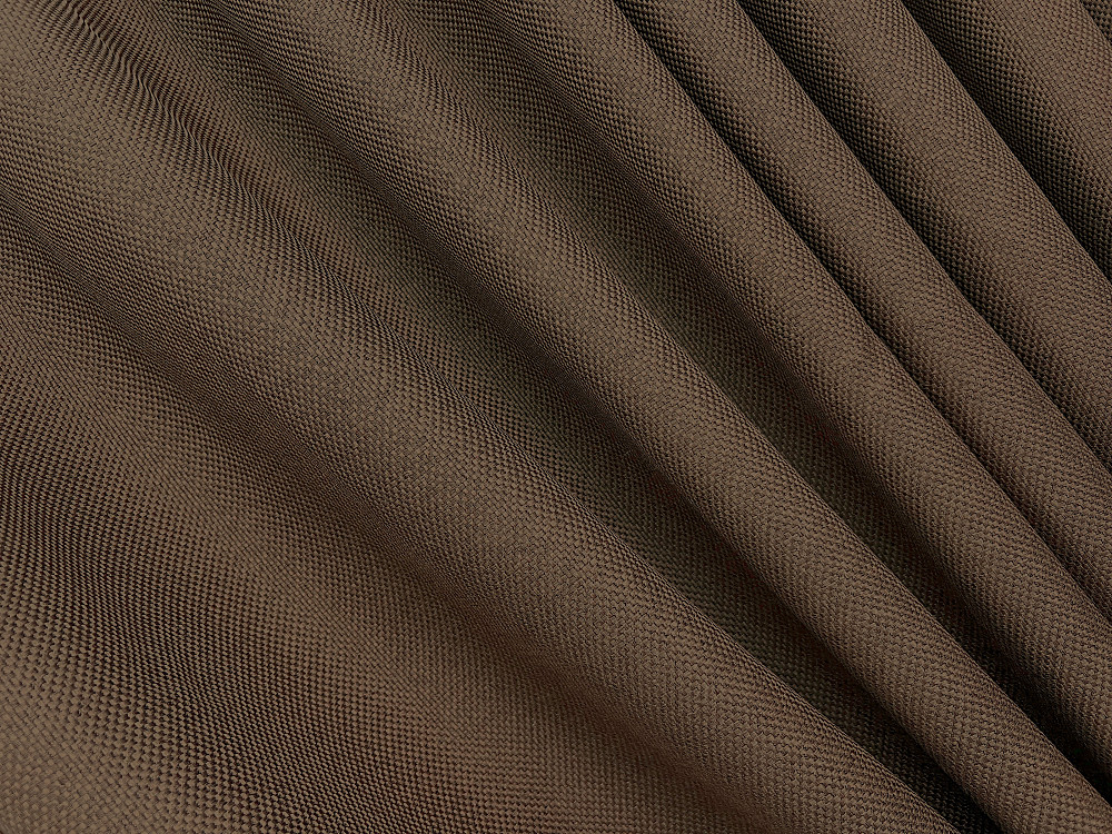 Комплект штор VR-Textil Льон Мішковина 100х270 2шт і Тюль 300х270 277ш-1843т Коричневий з молочним 71-187/1 Київ - фото 6