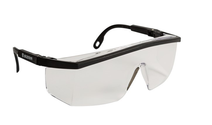 Очки защитные открытые Sizam Alfa Spec 2710 Ровно - изображение 2