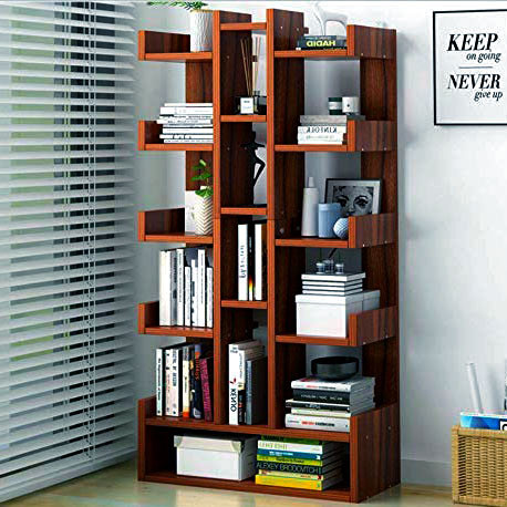 Книжковий стелаж "Дефо 5" капучино Миколаїв - фото 1