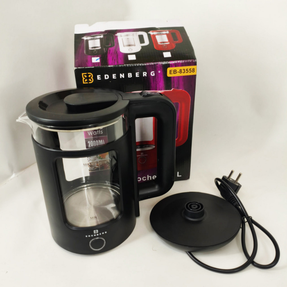 Чайник з візуальним індикатором роботи denberg, Електричний чайник з індикатором води WH-46 Івано-Франківськ - фото 1