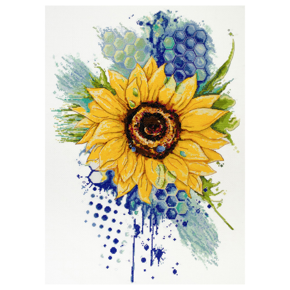 Набір для вишивання хрестиком "Колір Сонця" AH-182 41х21 см Вінниця - фото 1