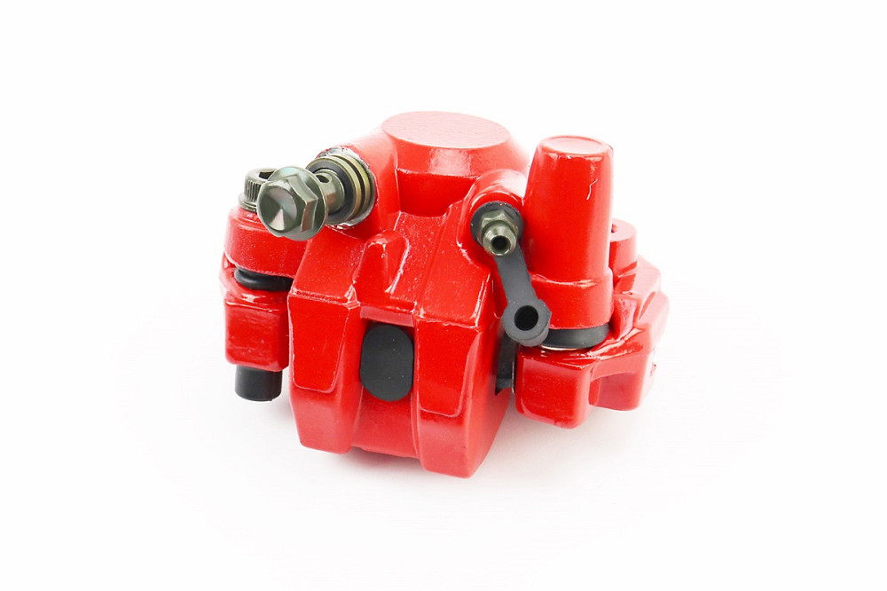 Гальмівний супорт з колодками Yamaha JOG50 / Wind червоний Київ - фото 3