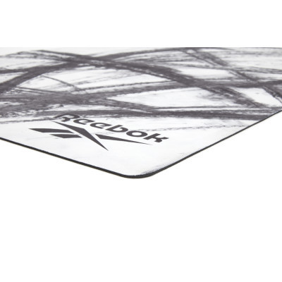 Килимок для йоги Reebok Natural Rubber Yoga Mat білий, сірий, мармур RAYG-11080OM (885652020923) Вінниця - фото 9