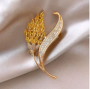 Брошка жіноча Пшениця Київ - фото 1