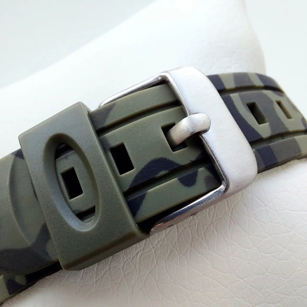 Дитячий спортивний годинник Skmei 1547 Kids (секундомір, будильник) Зелений камуфляж Київ - фото 8