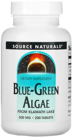 Сине-зеленые водоросли Source Naturals Blue-Green Algae 200 таб Киев