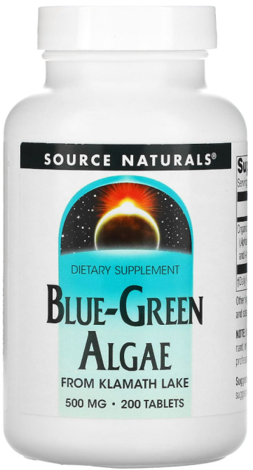 Сине-зеленые водоросли Source Naturals Blue-Green Algae 200 таб Киев - изображение 1