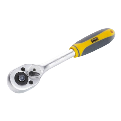 Ключ-тріскачка 1/2" 24T CrV Standart СИЛА Житомир