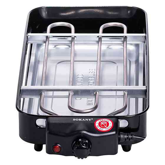 Sokany Електричний гриль настільний чорний 1500 Вт Sokany SK-6112 Киев