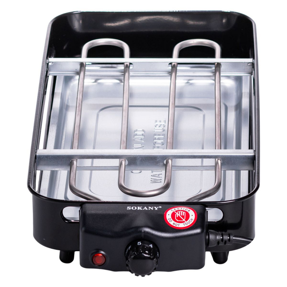 Sokany Електричний гриль настільний чорний 1500 Вт Sokany SK-6112 Киев - изображение 2