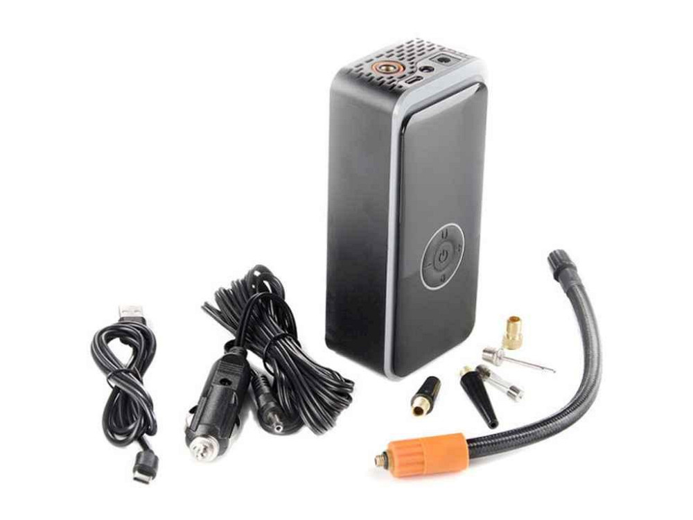 Компрессор автомобильный 12V 20 аккумуляторный универсальный 10Атм (DC, 1800мАгx3) ТМ 12 Atelie Киев - изображение 1