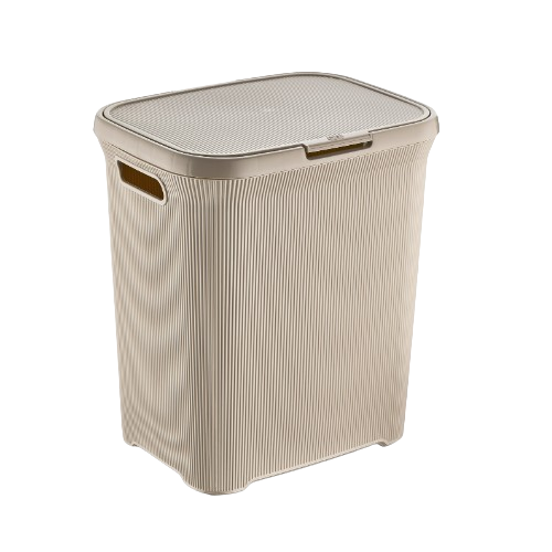 LINE кошик для білизни 52л (1) (бежевий) Житомир - фото 2