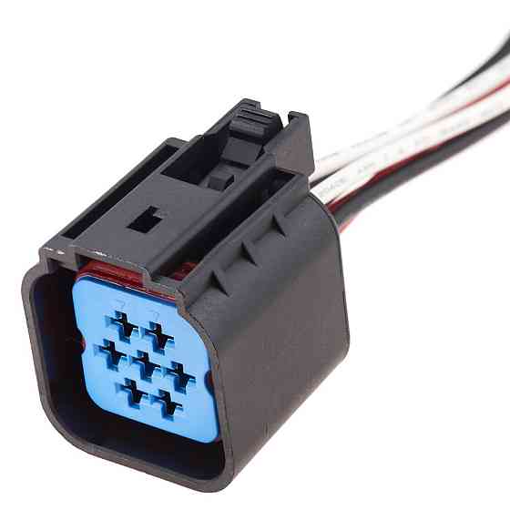 Електричний з'єднувач із дротом, 7-контактний, Фара, Чорний, Пластик, Київ