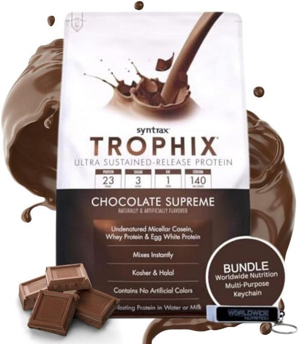 Протеїн Syntrax Trophix 2.2 kg (Chocolate Supeme) Луцьк - фото 2