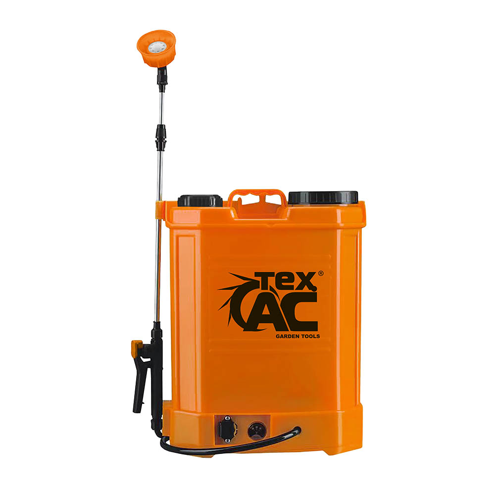Аккумуляторный опрыскиватель Tex.AC TA-SG12PB 12 л, 12 В, 8 А·ч, 2,6 л/мин, 3,5 Бар, ранцевый Киев - изображение 1