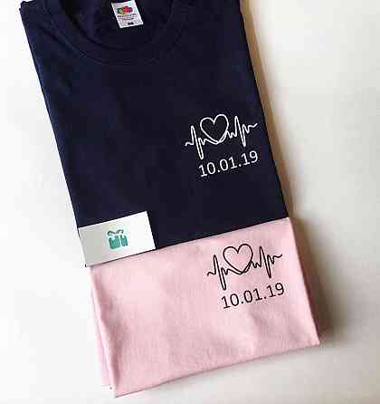 Парные футболки для парня и девушки Черновцы