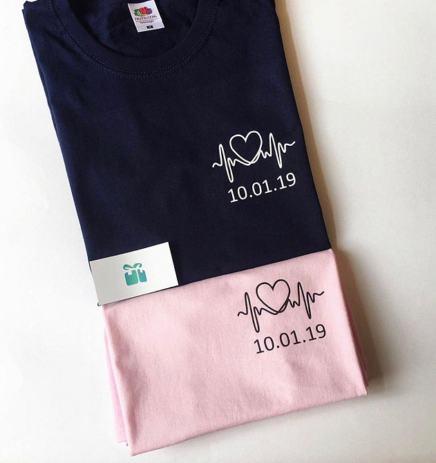 Парные футболки для парня и девушки Черновцы - изображение 1