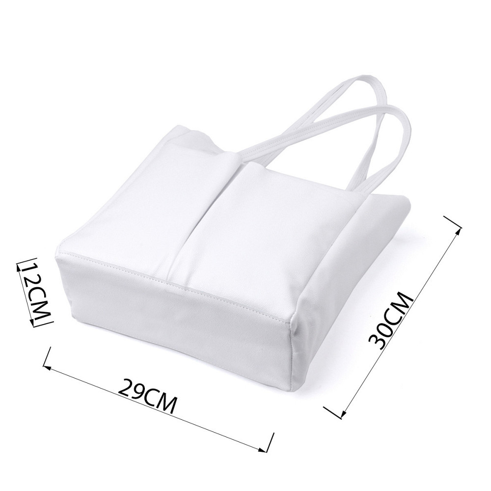 Практична сумка-шоппер із натуральної шкіри Біла (SHVIGEL) Київ - фото 7