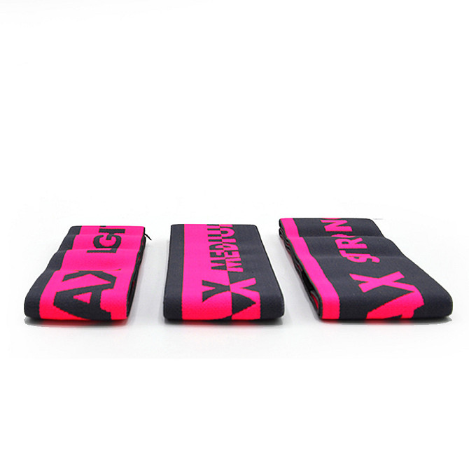 Набір тканинних резинок для фітнесу та спорту MadMax MFA-305 Hiploop set 3 pcs. Grey/Pink Кам'янське - фото 6