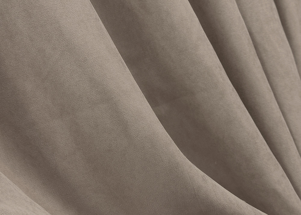 Комплект коротких штор VR-Textil Микровелюр Petek № 1487ш Какао 130х170 см 2 шт (35-0276) Киев - изображение 6