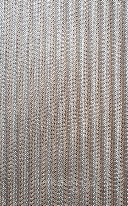 Обои винил на флизелине AdaWall Omega1.06х10 геометрия 3д полосы зигзаг коричневые золото серебро 23206-6 Киев - изображение 1