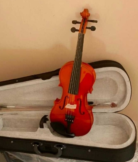 Скрипка 1/8 1/4 1/2 4/4 Футляр Смичок Нова. Харків - фото 3