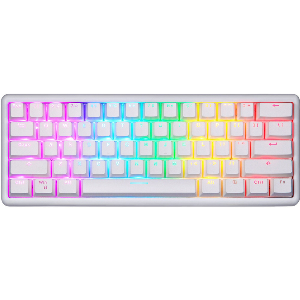 Клавіатура бездротова Motospeed SK66 Gateron Blue Hot Swap White (mtsk66wmb) Білий Харків - фото 1